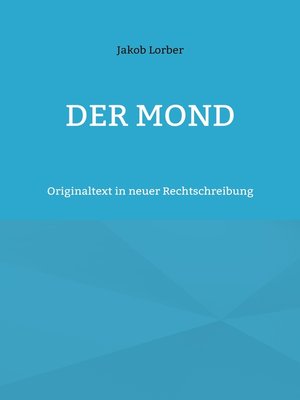 cover image of Der Mond